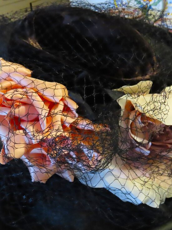 3 STUNNING VINTAGE HATS ITALIAN MARZI/ERIC JAVITS HANDMADE main image 10